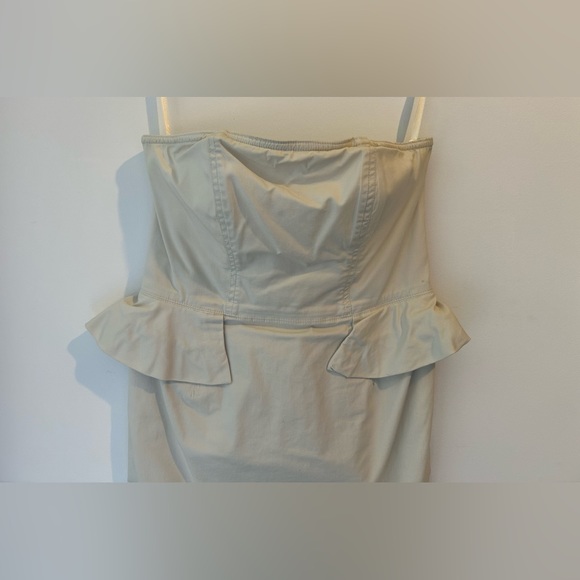 Marc by Marc Jacobs Cream Strapless Dress - Picture 5 of 7